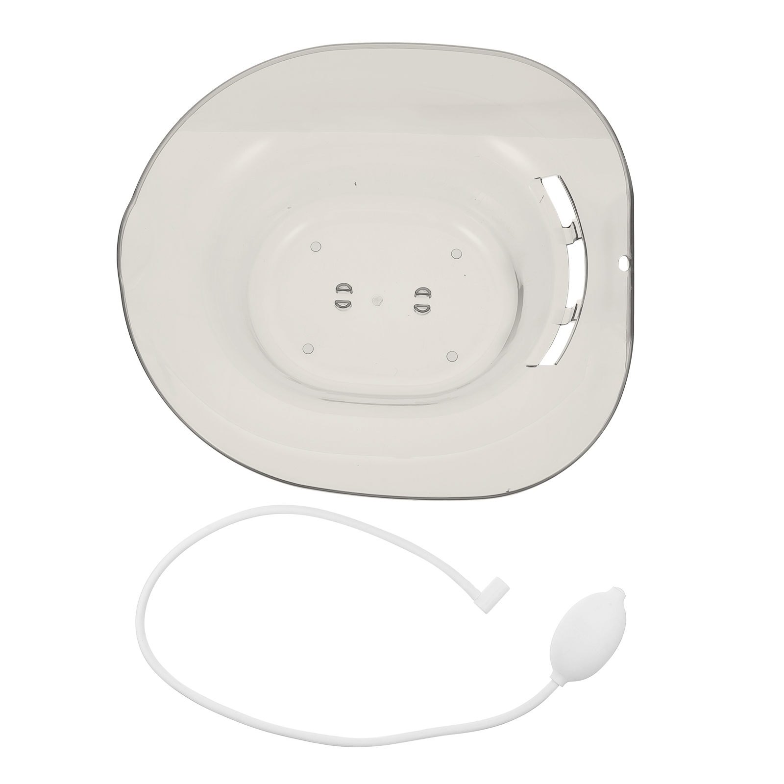 PONDER 1 Set Plastic Postpartum Care Wash Basin Sitz Bath Toilet Seat Sitting Basin